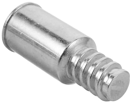 ROMISBABA Aluminum Alloy Threaded Broom Tip Replacement for Handle Repair Metal Adapter for Mop and Brush Poles Secure Connection for Home and Office Cleaning Tools