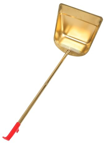 Alipis Grande Pelle à Poussière pour Jardin à Long Manche Bac Profond pour Sols Durs et Poils Animaux Design Vertical et Robuste pour Nettoyage Intérieur et Extérieur