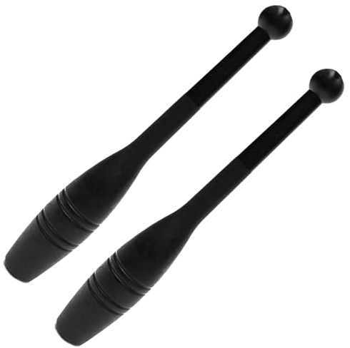 Indian Clubs 2LB Heavy Duty Kunststoff Macebell wiederverwendbare gewichtete Trainingsstange für Krafttraining, Rehabilitation, verbessert die Griffigkeit, Ganzkörpertraining