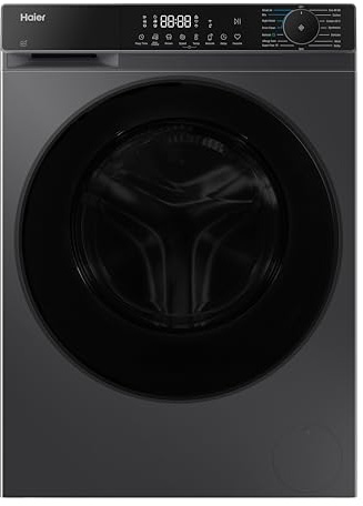 Haier X5 Plus HW10BP14357AEGUK 10kg Washing Machine with 1400 rpm - Graphite - A Rated