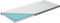 Genius Eazzzy Topper Classic 80x200cm Höhe 7 cm H2 H3 - orthopädische Matratzentopper für Matratze & Boxspringbett aus Gelschaum | Matratzenauflage 80x200 für Allergiker + Bezug