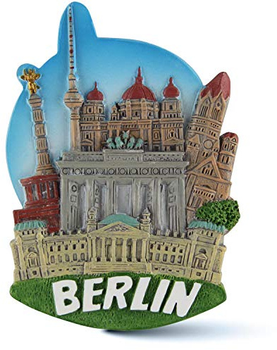 3D Magnet Berlin | Skyline | Kühlschrank-Magnet | typisches Souvenir | Design Made in Berlin
