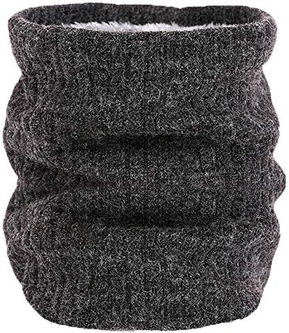 ehsbuy Schlauchschal Herren Damen Winter Ski Winddicht Warm Fleece Loop Schal Halswärmer Halstuch Snood Maske für Skifahren Motorrad Laufen Fahrrad