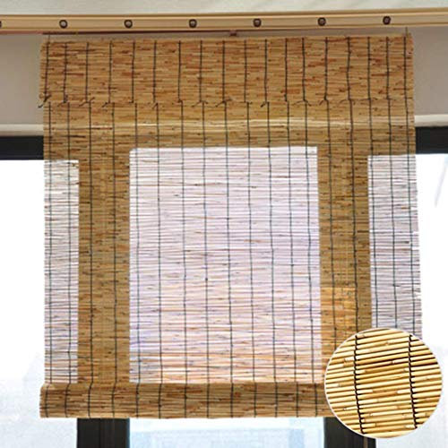 HHXX Les Rideaux en Rouleaux De Roseau, Les Rideaux en RéTro, Peuvent êTre LevéS Et AbaisséS, Les Stores Pare-Soleil Et De Radioprotection,Peuvent êTre PersonnaliséS