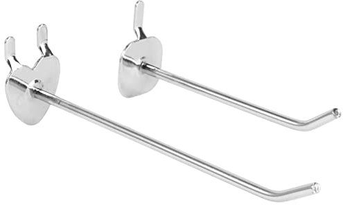 Operitacx 20pcs Heart-Shaped Apple-Shaped Pegboard Hooks Supermarket Shelf Hook for Kitchen Bedroom