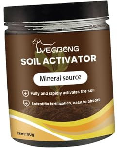 Colcolo Soil Amendments Soil Activator, Durable,Soil Conditioner,Soil Activated Treasure for Seedling Compost Potting Soil Gardens, 60g
