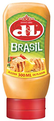 D&L Brasil Sauce - 3x 300ml - süß-fruchtige Soße aus Tomaten, Ananas und exotischer Gewürzmischung von Devos & Lemmens, zu Tacos & Sandwiches, Fleisch- und Fischgerichten und veganen Speisen