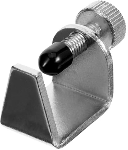 BESTonZON Gitarrenverstärker-klemme Akustik für Akustikgitarre und Bass Metallmaterial Silber
