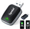 【2025 Mini Wireless CarPlay Adapter UK】Spedal 2in1 CarPlay & Android Auto Wireless Adapter UK Fit for Cars from 2017+ & for iPhone iOS 10+/Android 11+ Plug & Play Fast Connection USB Wireless Stick