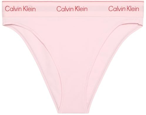 Calvin Klein kvinnors höga ben tanga LV00QF8524 tanga, rosa (Potpourri), XL, Rosa (Potpourri), XL