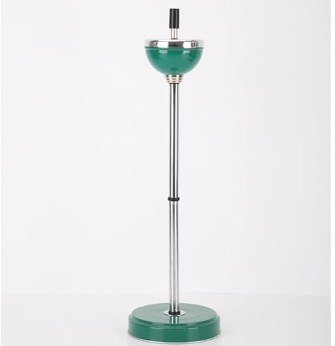 Standaschenbecher für den Innen- und Außenbereich, intelligenter selbstreinigender Zigarettenaschenbecher, mit Klappdeckel für Zuhause oder Terrasse, langlebiges und leicht zu reinigendes Design