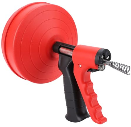 Jiawu Ligne Haute Performance Serpent 65 Drainage de Ressort en Acier Manganèse, 2 Modes, adapté à Différentes Tailles et Emplacements de Tuyaux (Printemps 5m)