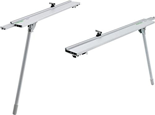 Festool Kappanschlag KA-UG-KS 60-R/L für KAPEX Kappsäge | Anschlagreiter, Teleskopauszug mit Skala, ausklappbarer Standfuß, Maßskala – Ausleger 1480 mm, max. Maßlänge 2400 mm