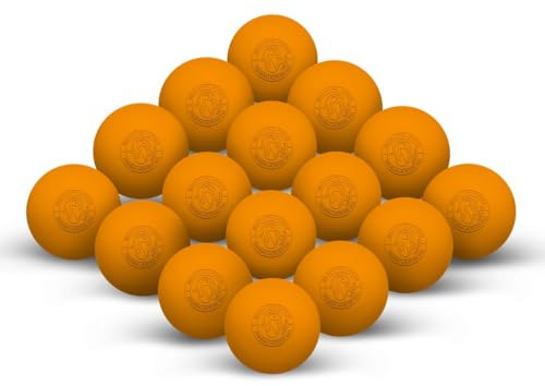 Signature Lacrosse Ball Set - Packs of 2, 4, 8, 12, and 100 - No Chemical Smell Massage Balls, Myofascial Release Tools, Back Roller, Muscle Knot Remover