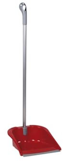 RECOGEDOR ABATIBLE CON GOMA MODELO MAGNO ROJO