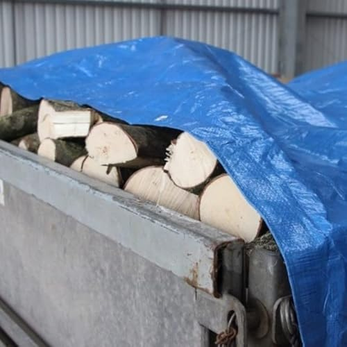 5x6m Abdeckplane Gewebeplane Schutzplane für Außen geeignet von Holz BAU Garten Möbel Plane Ösen Bootsplane