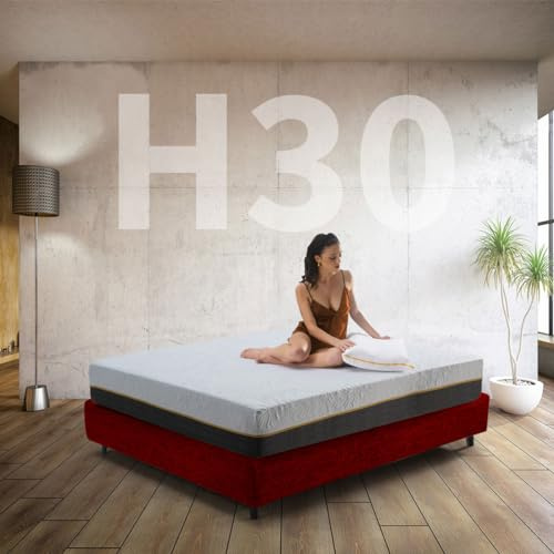 Materasso molle insacchettate e Memory ortopedico alto 30 Cm | Materasso rigido anche per pesi Extra matrimoniale 170X195 Cm | Materasso anallergico con tessuto sfoderabile - MOD. NIGHT MEMORY