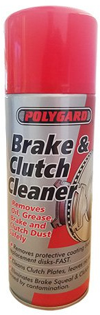 Polygard Brake & Clutch Cleaner 400ml by Workshop Plus