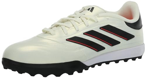 Adidas Unisex-Adult Copa Pure II League Turf, Ivory/Black/Solar Red, 7