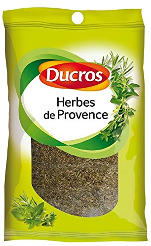 DUCROS Herbes De Provence Sachet 100G - Mélange aromatique pour une cuisine provençale - Herbes et épices de qualité supérieure pour sublimer vos plats - 100.0 g - Lot De 4 - Vendu Par Lot