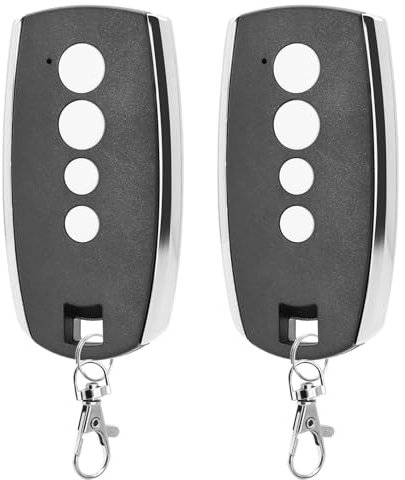 Garagentoröffner 433,92MHz Hansender, 2 Stück Garagentore Fernbedienung Duplizierte Fernbedienung Kompatibel mit King Gates Stylo 4 K Fernbedienung, 4 Kanälen