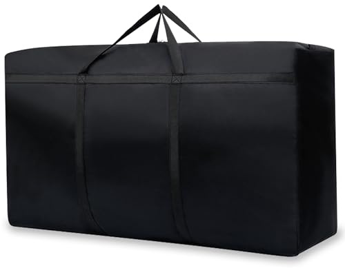 OARCO Bolsa de almacenamiento grande impermeable multiusos para ropa de cama y edredones, bolsa de transporte XXL, 135 l