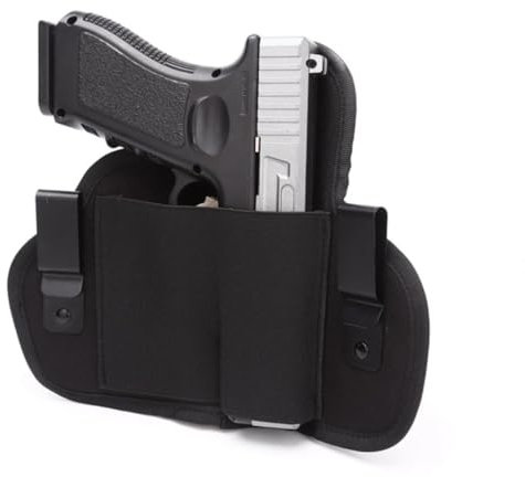 ANSNOW Holster, Weapon Holster Holster Concealed Belt Holster Training Gun Pouch for Smalls Glock 19/17/43 Holster Right and Left-Handed
