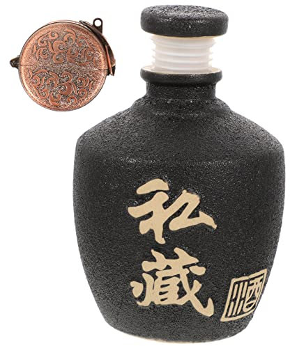 COLLBATH Sealed Liquor Jar Sakabako Empty Alcohol Bottle Household Liquor Container Elegant