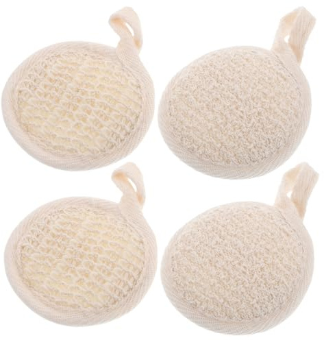 Healeved Estropajo De Luffa Natural Exfoliante Cuerpo y Rostro y Ecológico Para De Cuidado De