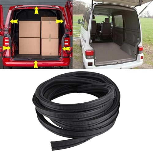 5.4M Heckklappendichtung Kompatibel mit VW Transporter T4 Rahmendichtung Transporter Gummidichtung Heckklappendichtung Dichtung Heckklappe Auto Türdichtung Rahmendichtung 721827705B