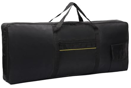 Oshhni Keyboard-Tasche für 88 Tasten, Keyboard-Gigbag, praktisches Geschenk, Klaviertasche aus Oxford-Stoff, Handtasche für Musikstudio-Performance-Tour