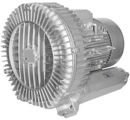 Ventilateur vortex haute pression – Souffleur centrifuge industriel for l'aération et le dépoussiérage des étangs à poissons | Modèles 120 W/180 W/250 W(Hg-120)