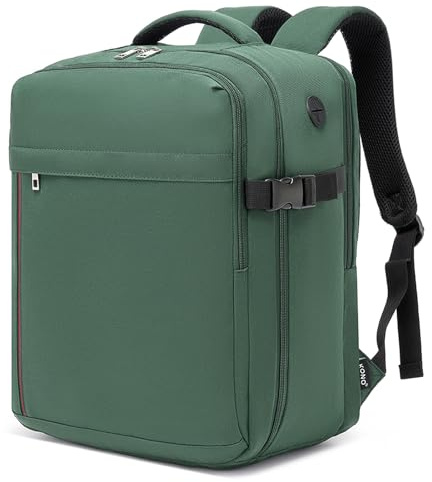 Kono Mochila de Viaje Ryanair Cabina 40x30x20, Equipaje de Mano 24L Maleta Cabina Aprobada para Vueling, Mochila Ordenador Portátil para Hombre y Mujer, Trabajo y Escuela