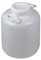 Plasticos Helguefer - Tanica cilindrica, con imboccatura larga, 20 l