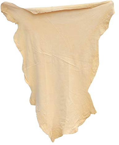 Chamois Drying Cloth Car Drying Towel Real Leather Super Absorbent Fast Drying Natural Chamois Car Wash Cloth Accessory (17.7 x 23.6)