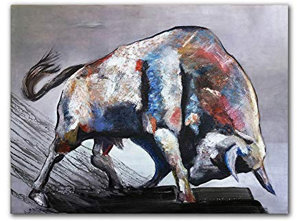 Corridas de toros Arte de la pared Pinturas decorativas Carteles 70x120cm (28x43in) Con marco