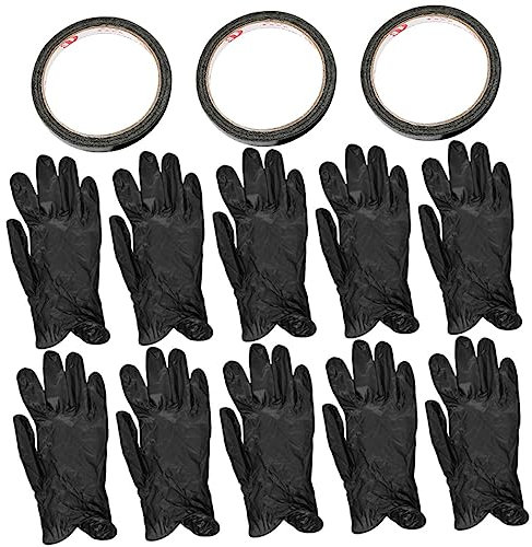 Beaupretty Black Glove Tape for UV Protection for Nail Striping and Gel Manicures Use as Nail Art Gloves UV Protection
