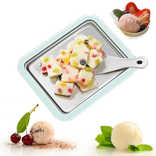 ZJHESXV Heladera instantánea para Actividades Familiares, Helados caseros en 30 Minutos con Yogurt congelado