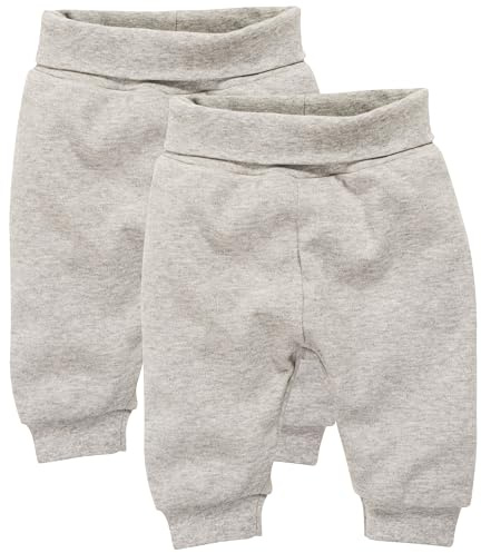 Playshoes Baby pumpbyxor joggingbyxor 2-pack, GRÅ, 74