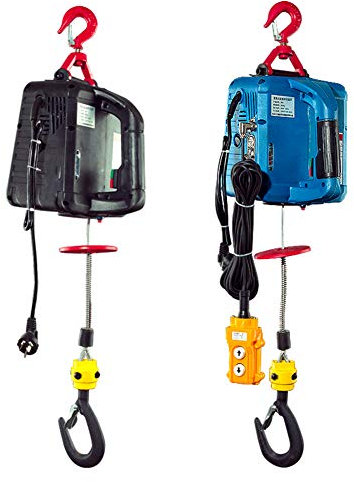 WUK 3 In 1 tragbarer elektrischer Windenhandzugblock mit drahtloser Fernbedienung Elektrischer Hebezeug Stahldraht-Hebezeug 100-500 kg