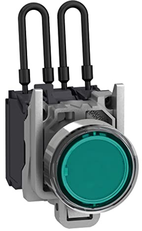 Schneider Electric Harmony XB4 Push-to-test Pilotleuchte 24V grün XB4BW23B5
