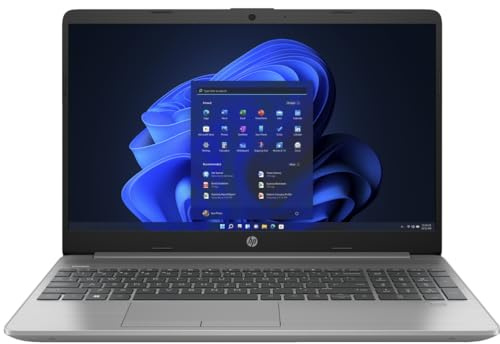 HP 250 G9 Business Laptop | 15,6 IPS FHD-Display | Intel Core i5-1235U | 16 GB DDR4 RAM | 512 GB SSD | Intel Iris Xe-Grafikkarte | Windows 11 Pro | QWERTZ Tastatur | Schwarz