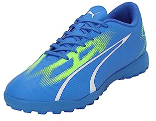 Puma Scarpe da Calcio Ultra Play TT da Uomo, Ultra Blue Puma White PRO Green, 41 EU