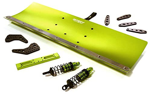 Kit chasse-neige en alliage usiné CNC 400 mm conçu pour Arrma 1/10 Vorteks 4X4 3S BLX