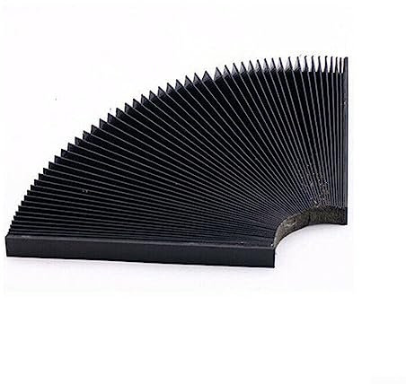 CNC Machine Guard Dust Cloth,Milling Machine Flexible for PROTECTION Plane Accordion Cover Tool,Telescopic Screw Organ Cover(190mm)
