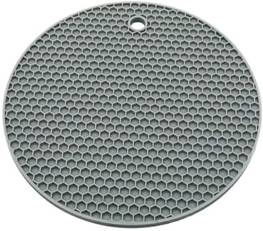 BEALIFE Mantel Individual Resistente al Calor Que Protege la Estufa y la Placa de Cocina, manteles Individuales de Gel de sílice, Accesorios de Cocina, Gris-S