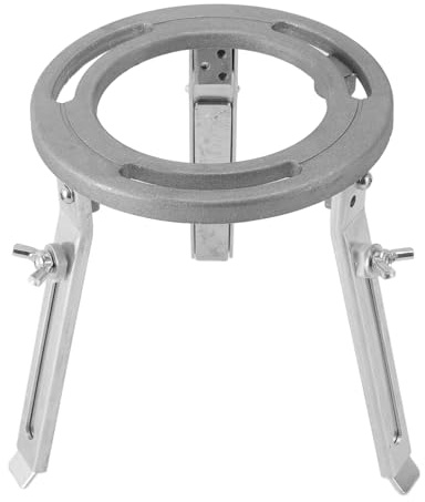 Supporto per Treppiede con Supporto per Riscaldamento da Laboratorio in Ferro Regolabile in Altezza con Base Antiscivolo per Esperimenti Chimici