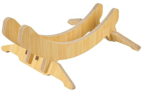 iFutniew Fahrradständer aus Holz, mehrere Schlitze, Ausstellungsständer, Mountainbike, Straßenplatzierung, Parkhalterung aus Holz