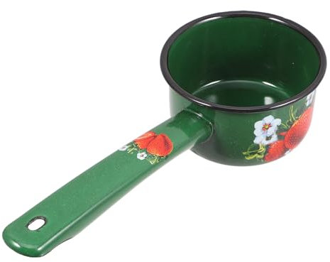 Cabilock Louche Émail Vintage Louche à Eau Pratique Pour Cuisine Et Jardin Outil Pour Restaurants Et Maisons Couleur Verte Fraise