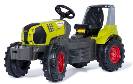CLAAS Arion 660 rollyFarmtrac Premium II Pedal Tractor, Ages 3-8 Years, Adjustable Seat, Front Weight and Couplings
